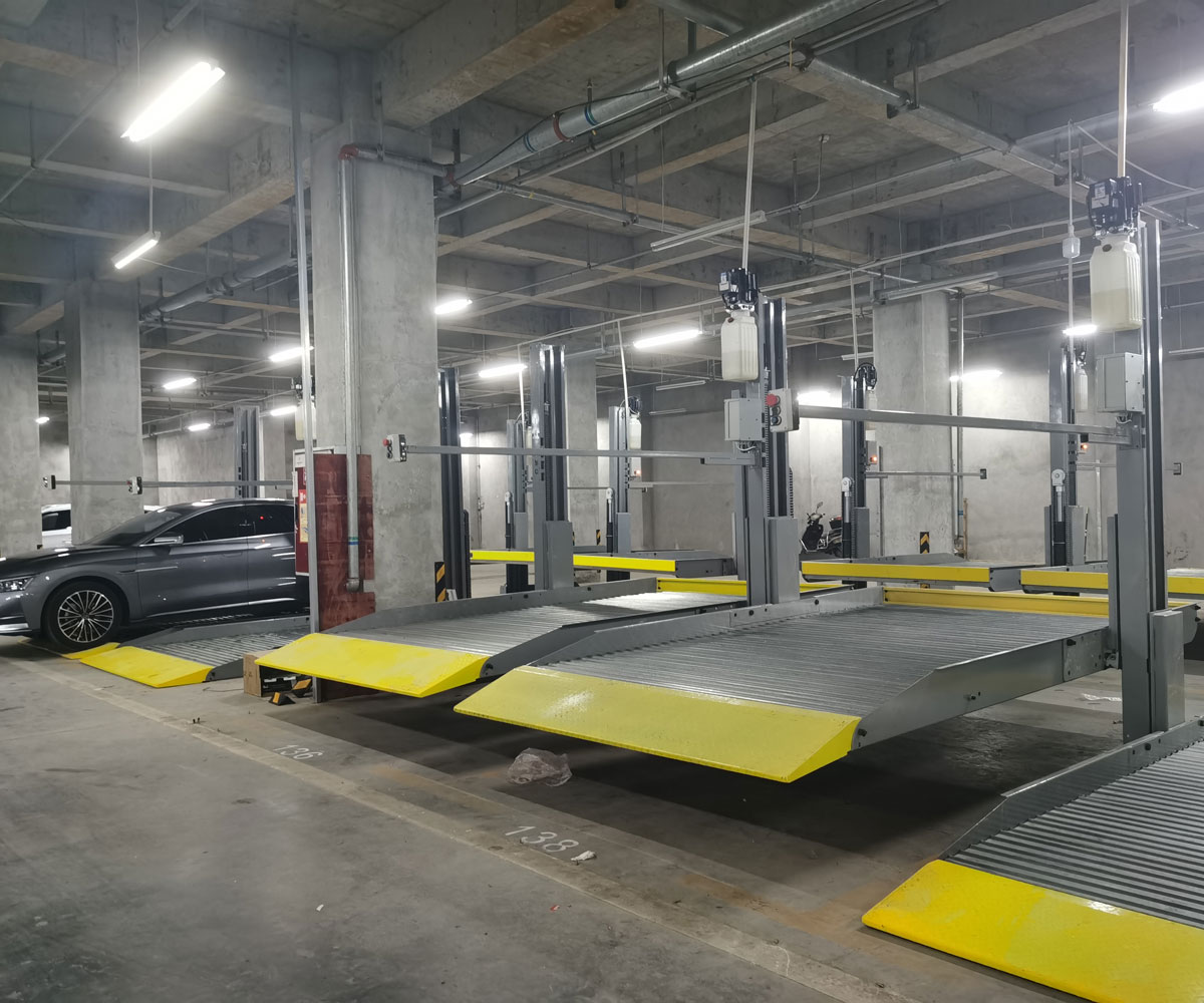 兩層升降平移機械停車設備廠家