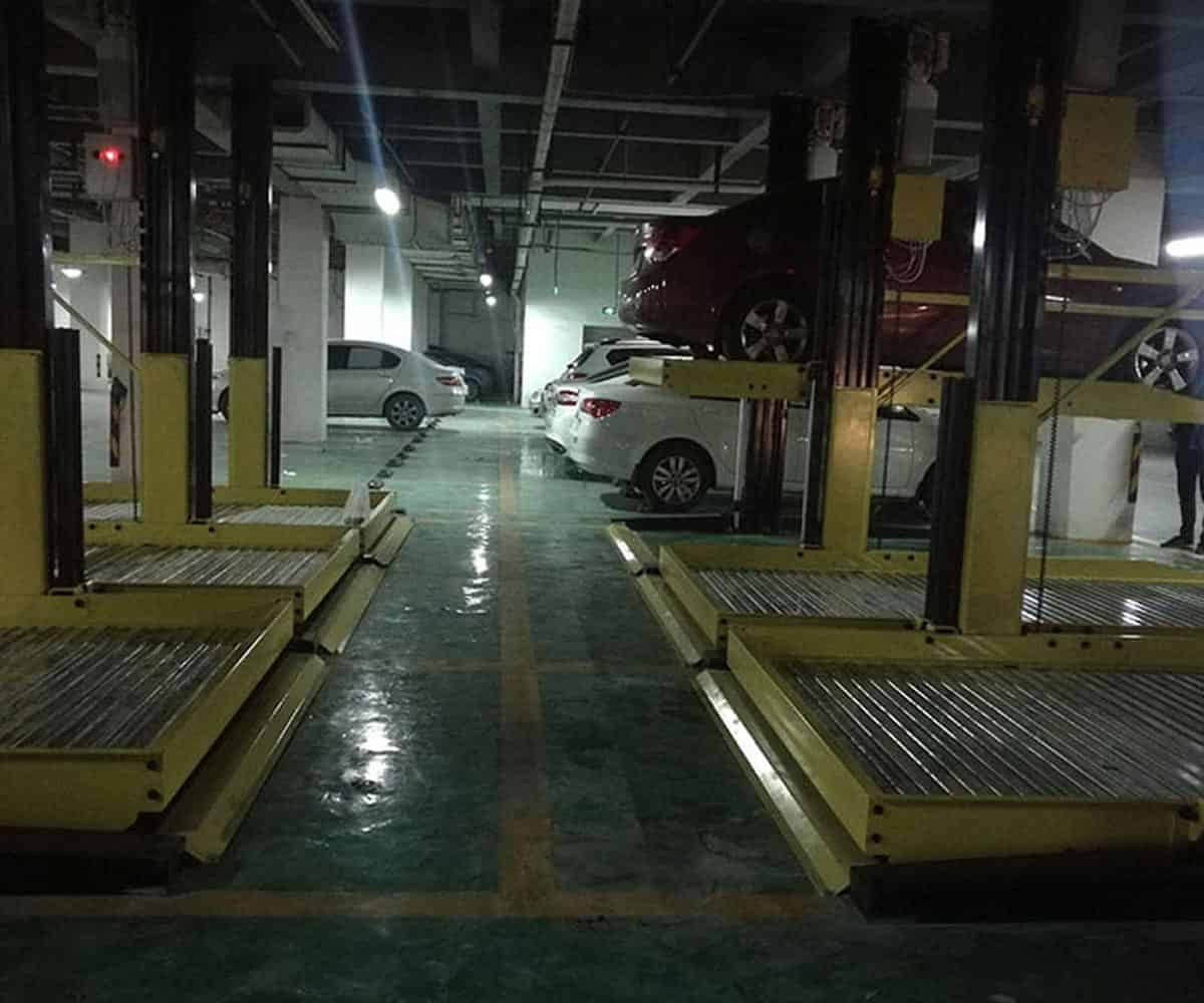 四柱升降式機械停車庫短租.jpg