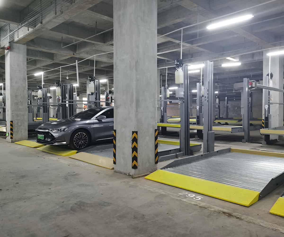 積石山立體車庫租賃中的小區機械式停車設備二手翻新探討