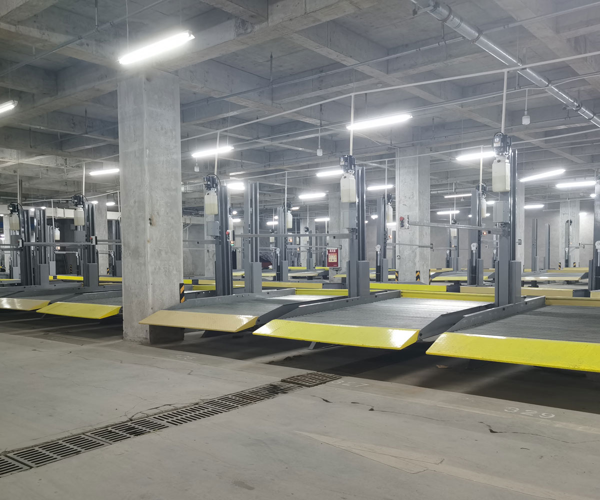 2層簡易升降機械立體停車設備租賃.jpg